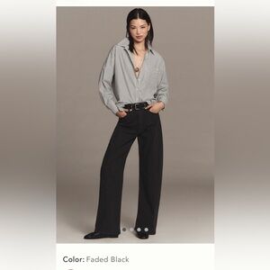 MOTHER The Half Pipe Flood High-Rise Barrel Jeans - 32